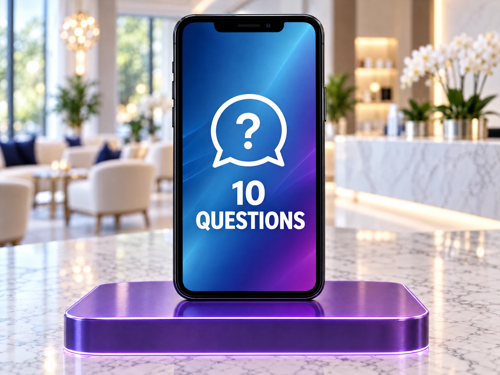 10 Questions phone matching the Authority + Trust Essentials collection